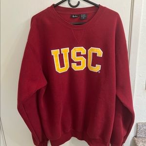 USC Trojans Burgundy Heritage Crewneck XL